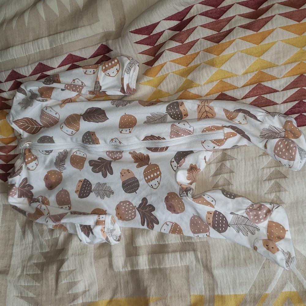 Angel Dear Fall Baby Footie